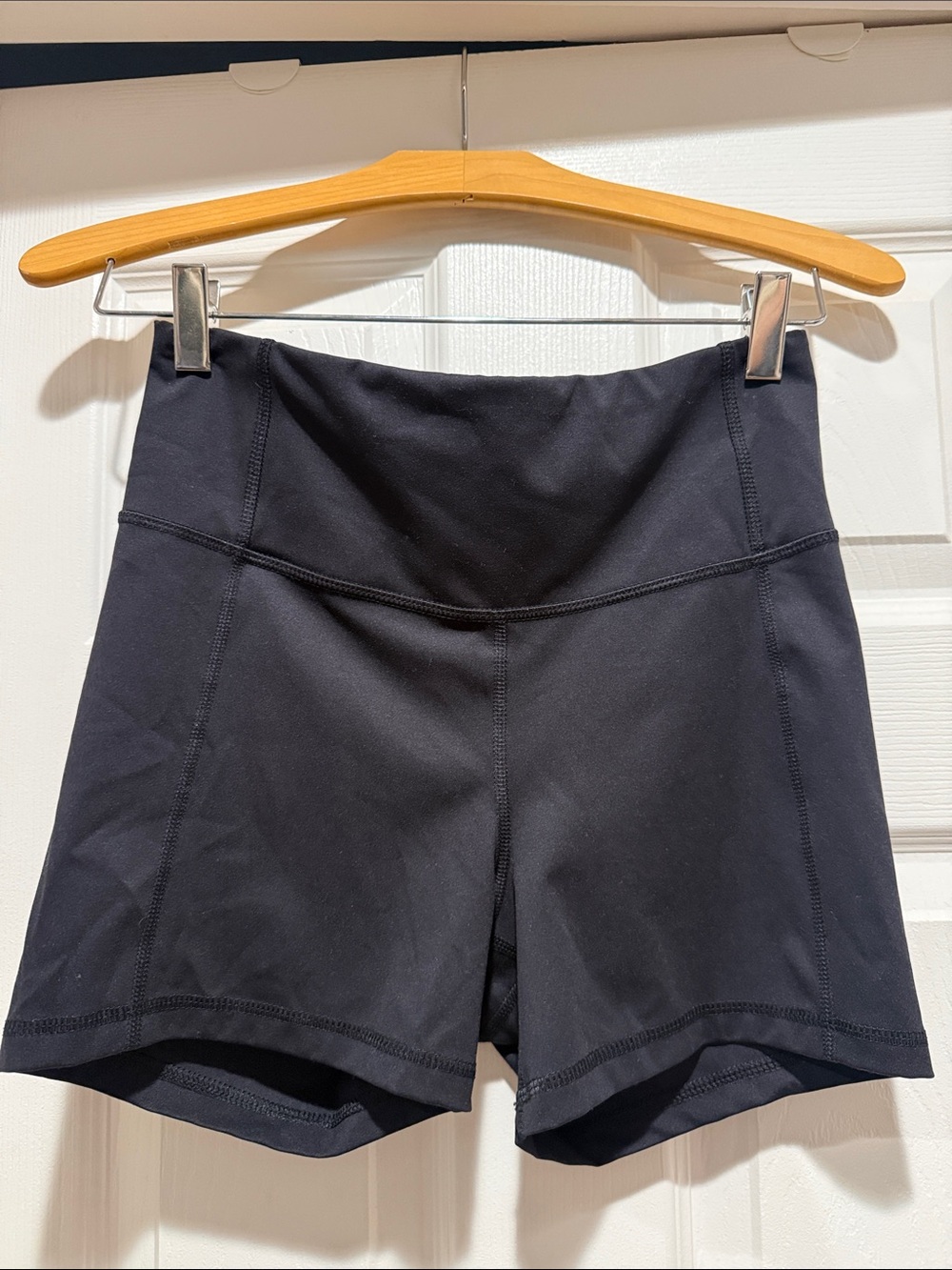 All in Motion-High-Waist Black Women’s Active Shorts